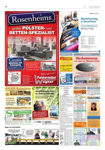 Seite RO40, Ressort Oberbayerisches Volksblatt