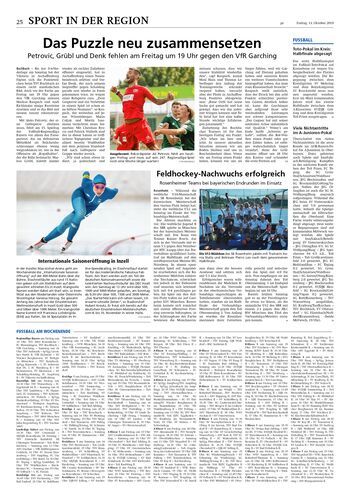 Seite RO25, Ressort Oberbayerisches Volksblatt