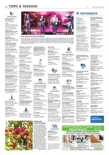 Seite RO38, Ressort Oberbayerisches Volksblatt