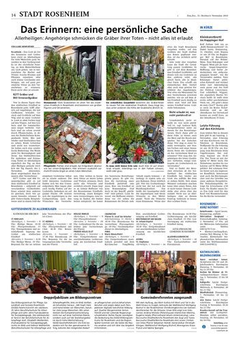 Seite RO14, Ressort Oberbayerisches Volksblatt