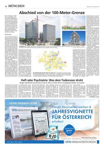 Seite RO33, Ressort Oberbayerisches Volksblatt