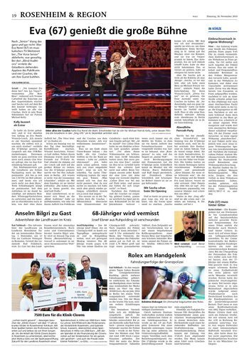 Seite RO19, Ressort Oberbayerisches Volksblatt