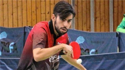Berkay-Ahmet Önder verkürzte mit seinem Einzelerfolg zwischenzeitlich auf 4:5.Foto Erlich