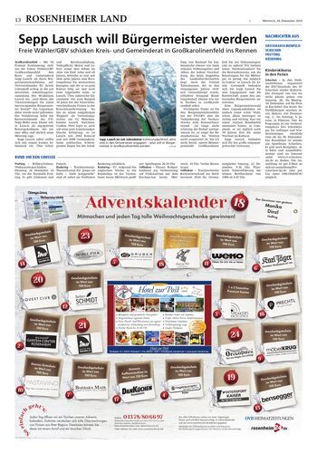 Seite RO13, Ressort Oberbayerisches Volksblatt