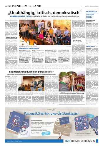 Seite RO15, Ressort Oberbayerisches Volksblatt