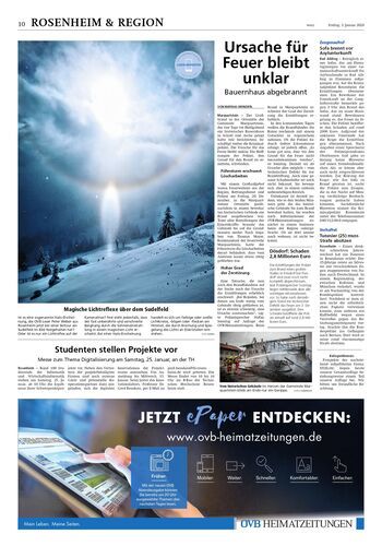 Seite RO10, Ressort Oberbayerisches Volksblatt