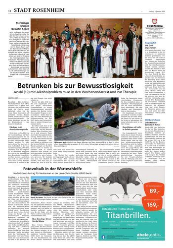 Seite RO11, Ressort Oberbayerisches Volksblatt