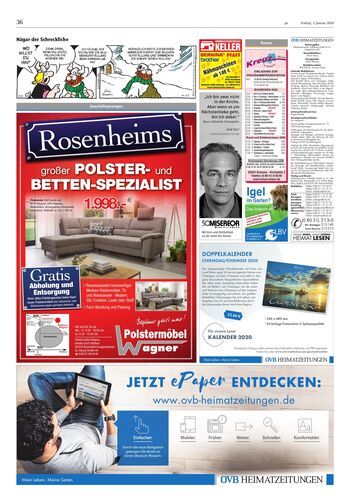 Seite RO36, Ressort Oberbayerisches Volksblatt