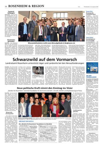 Seite RO14, Ressort Oberbayerisches Volksblatt