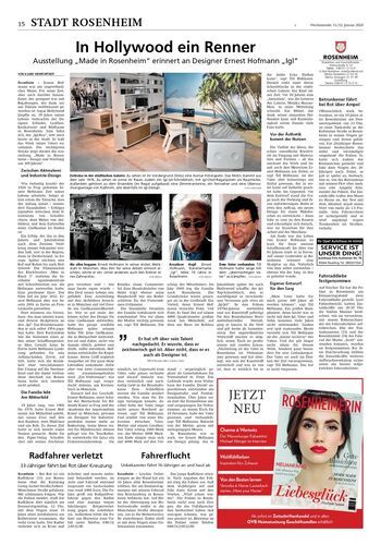 Seite RO15, Ressort Oberbayerisches Volksblatt