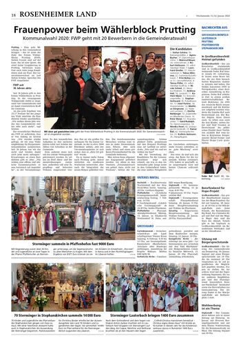 Seite RO18, Ressort Oberbayerisches Volksblatt