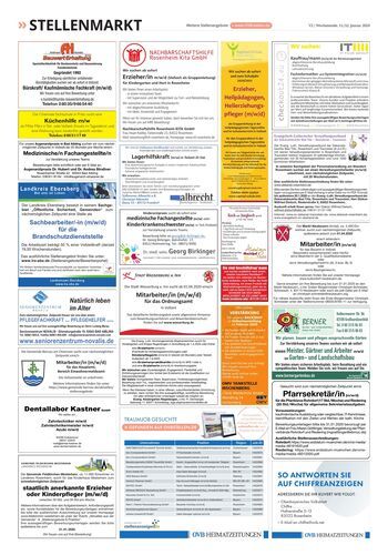 Seite RO50, Ressort Oberbayerisches Volksblatt