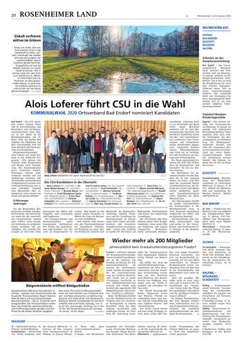 Seite RO20, Ressort Oberbayerisches Volksblatt