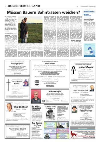 Seite RO21, Ressort Oberbayerisches Volksblatt