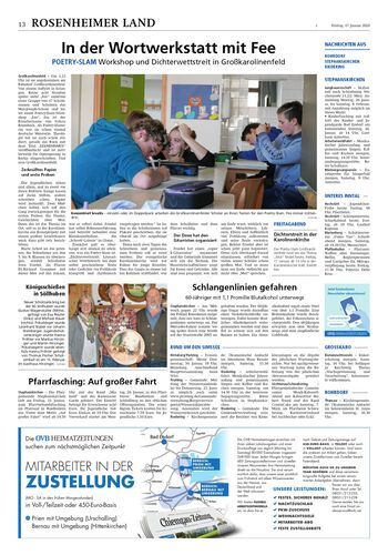 Seite RO13, Ressort Oberbayerisches Volksblatt