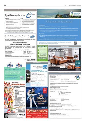 Seite RO35, Ressort Oberbayerisches Volksblatt