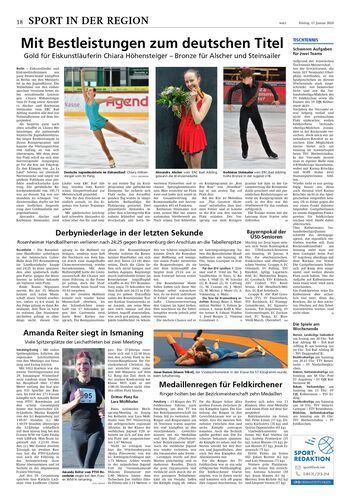 Seite RO18, Ressort Oberbayerisches Volksblatt
