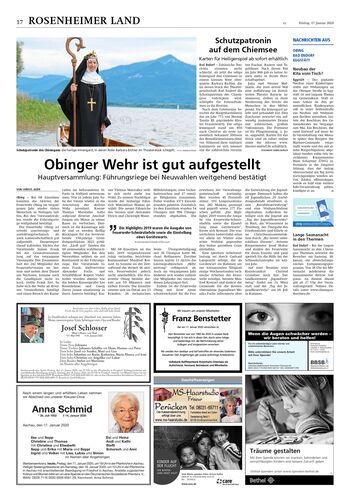 Seite RO17, Ressort Oberbayerisches Volksblatt