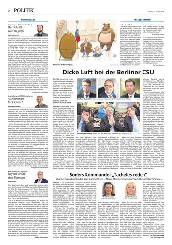 Seite RO2, Ressort Oberbayerisches Volksblatt