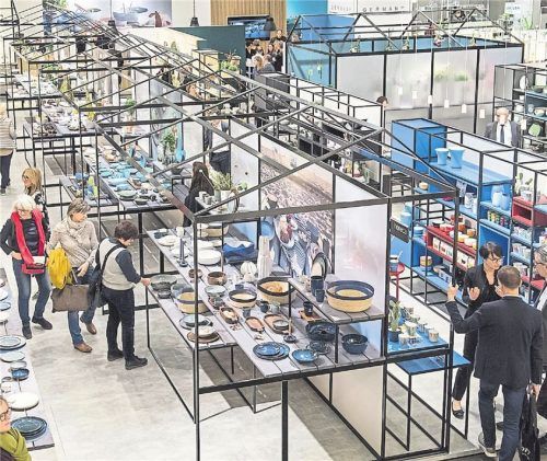 Auf der Frankfurter Messe Ambiente präsentieren Hersteller ihre Produkte im Bereich Küche und Wohnen.Foto Dpa/Welzel