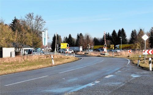 Der Bahnübergang in Allersheim soll erhalten bleiben. Foto Frierich