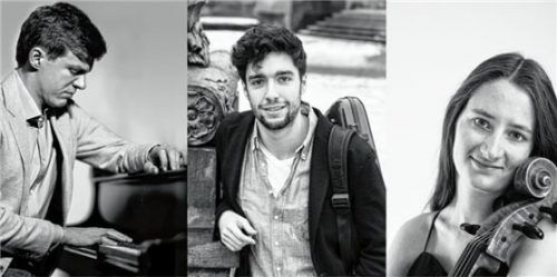 Kammermusik ist die Leidenschaft der drei ausgezeichneten Musiker (von links) Thomas Schuch (Klavier), Thomas Reif (Violine) und Katarina Schmidt (Cello). Foto re