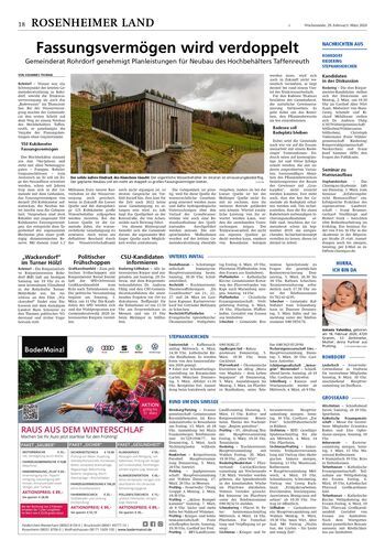 Seite RO18, Ressort Oberbayerisches Volksblatt