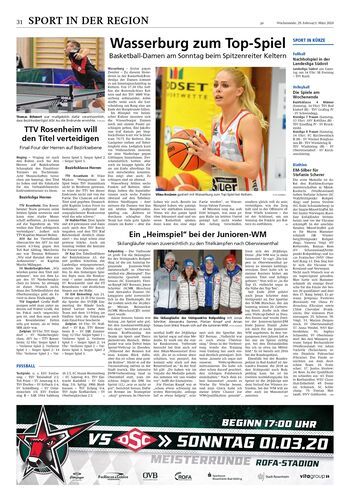 Seite RO31, Ressort Oberbayerisches Volksblatt