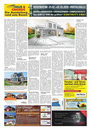 Seite RO41, Ressort Oberbayerisches Volksblatt