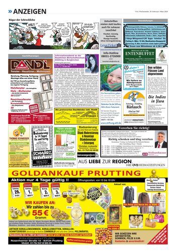 Seite RO62, Ressort Oberbayerisches Volksblatt