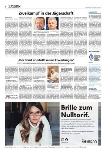 Seite RO7, Ressort Oberbayerisches Volksblatt