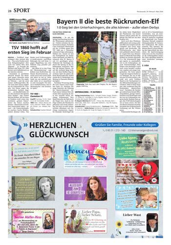 Seite RO28, Ressort Oberbayerisches Volksblatt